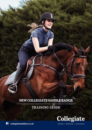 UK Collegiate Saddle Training Guide