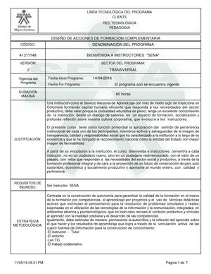 Diseño Bienvenida a Instructores Sena V