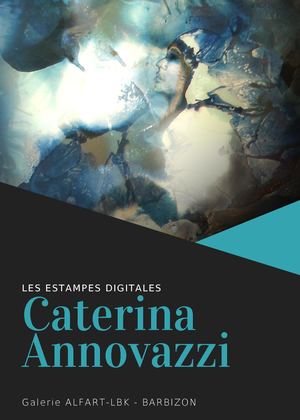 CATERINA ANNOVAZZI - PLAQUETTE PRESENTATION ESTAMPES DIGITALES