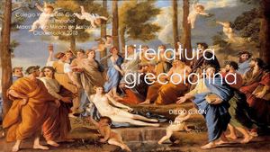 Literatura Grecolatina
