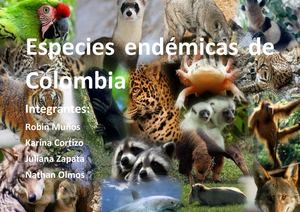 Especies Endémicas De Colombia