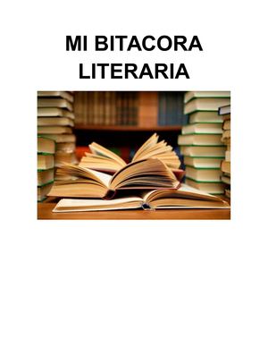 Mi Bitacora Literaria