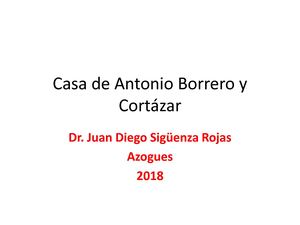Casa De Antonio Borrero Y Cortázar