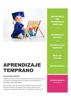 Aprendizaje Temprano