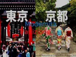 Tra Modernità e Tradizione