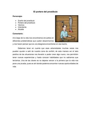 El Portero Del Prostíbulo