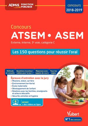 Extrait ATSEM - ASEM : 150 questions pour réussir l'oral