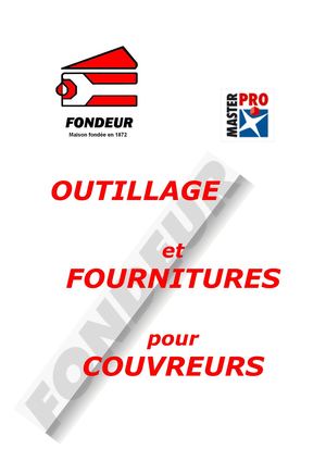 Catalogue couvreur