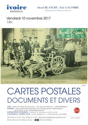 10/11/2017 - Bordeaux - Cartes Postales, Documents Et Divers