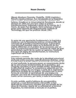 Noam Chomsky