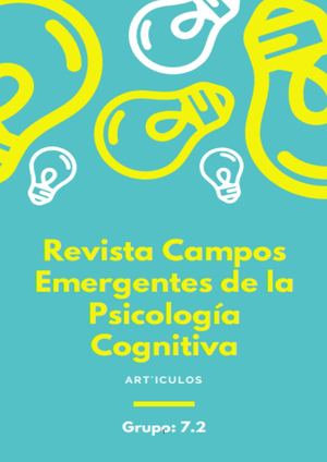 Revista De Campos Emergentes De La Psicologia Educativa