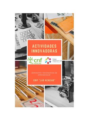 Actividad Innovadoras FCL (CRIF "Las Acacias")