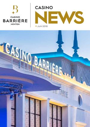 Casino News Menton Juin 2018