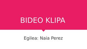 BIDEOKLIPA