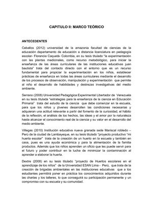 Marco Teórico Inv Cuantitava Biohuertos