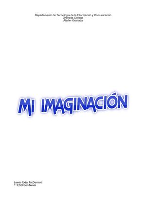 Mi imaginación