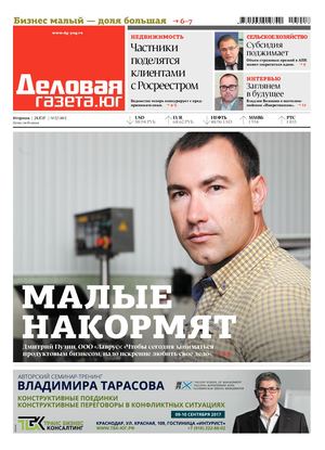 Деловая газета. Юг 22/2017