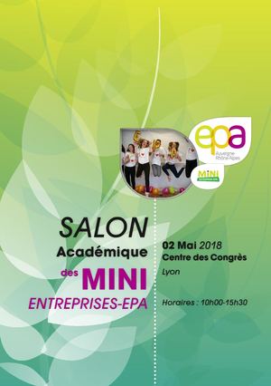 Livret Salon des Mini Entreprises-EPA 2018 Lyon