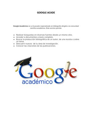 Google Acade