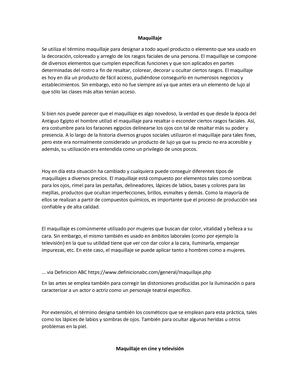 Maquillaje