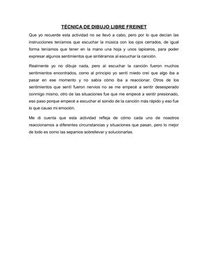 TÉCNICA DE DIBUJO LIBRE FREINET, Mauricio Merino Ortiz