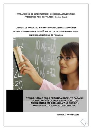 TRABAJO FINAL DOCENCIA UNIVERSITARIA - GRACIELA VELAZCO 1