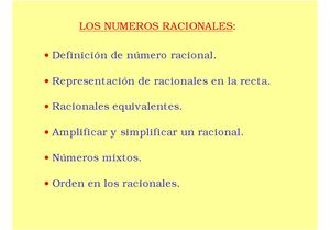 Números racionales