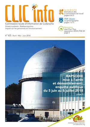 Clic Info N°63 (avril 2018)