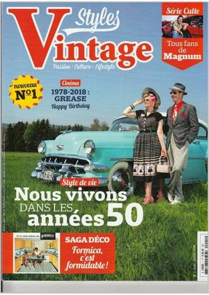 Article Magazine Styles Vintage 2018