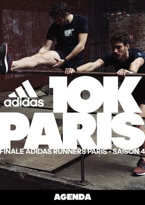 FINALE ADIDAS RUNNERS PARIS - AGENDA