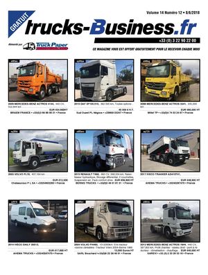 TRUCKS BUSINESS VOLUME 14 NUMÉRO 12 • 08/06/18