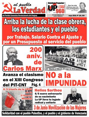Mensuario La Verdad 120 de mayo 2018