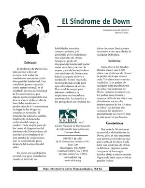 Sindrome De Down Pdf