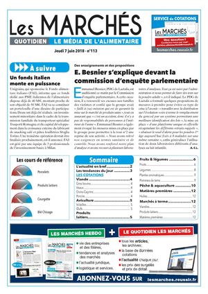 Le Quotidien Les Marchés #8113