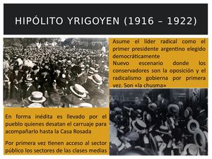 8) Hipólito Yrigoyen Y La Educación