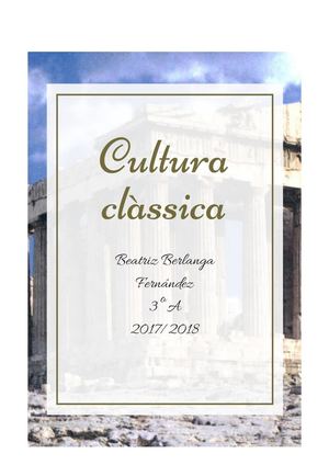 Cultura Clàssica