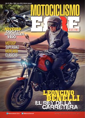 Revista Motociclismo ERRE, edición Nro. 184, junio 2018