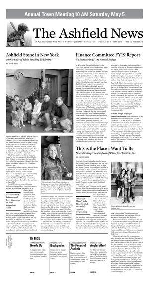 The Ashfield News May 2018