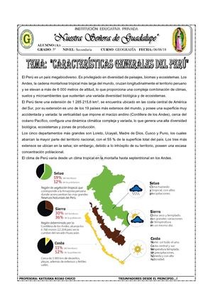 Características Generales Del Perú 5