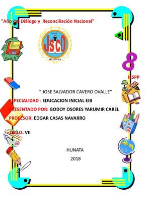 Trabajo Del Profesor Casas Lengua Originaria