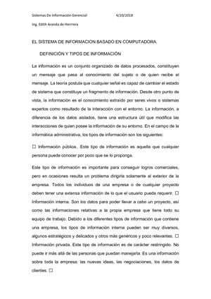 El Sistema De Informacion Basado En Computadora 1(1)