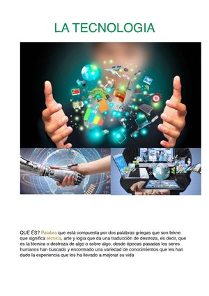 tecnología 3r eso