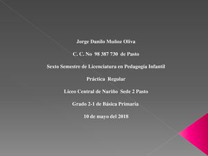 Proyecto De Aula El Diccionario Pastuso