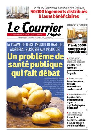 Le Courrier D'Algérie Du Lundi 11 Juin 2018
