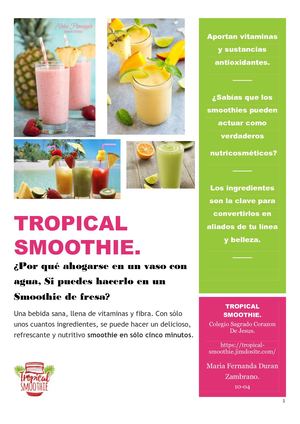 Tropical Smoothie