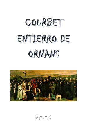 Courbet Entierro En Ornans