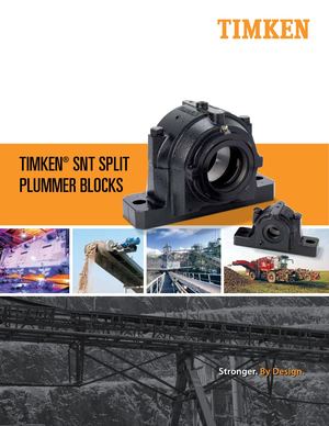 Timken Snt Split Plummer Blocks