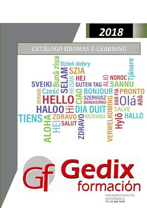 Catalogo 2018 Idiomas Completo