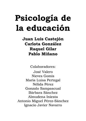 La Psicologia Educativa