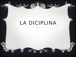 La Diciplina